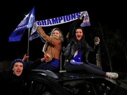 Pesta Juara Leicester, dari Rumah Vardy ke King Power Stadium