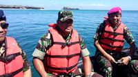 Panglima TNI Tinjau Pulau Terluar Indonesia