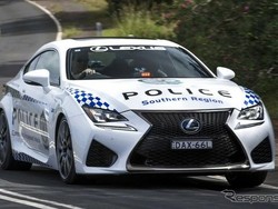 Lexus RC F Jadi Mobil Patroli Polisi