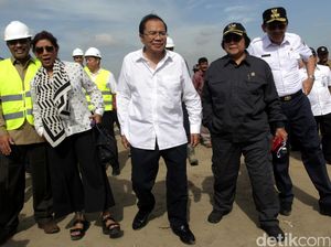 3 Menteri dan Ahok Tinjau Pulau Reklamasi 3 Menteri dan Ahok Tinjau Pulau Reklamasi