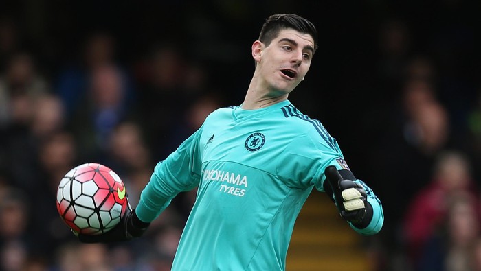Courtois Bahagia di Chelsea