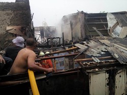 Tabung Gas Meledak, 2 Rumah di Pademangan Jakut Ludes Terbakar