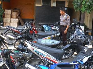 Polisi Amankan 37 Motor Tak Bertuan di Aksi Sweeping Suramadu