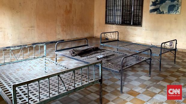 Museum Genosida Tuol Sleng di Phnom Penh, Kamboja. (CNN Indonesia/Anggi Kusumadewi)