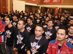 Ratusan Bikers Ikuti Jambore Nasional CBR di Kota Padang