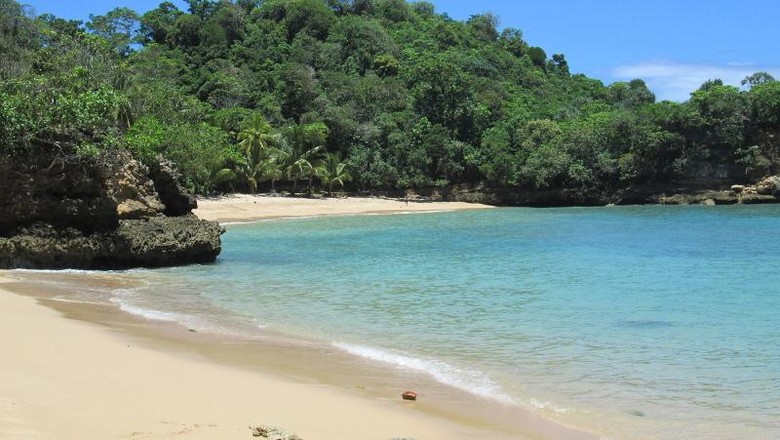 Foto: Foto: Pantai Ngliyep yang manis di Malang (Hendra Soetantyo/dTraveler) Foto: Foto: Pantai Ngliyep yang manis di Malang (Hendra Soetantyo/dTraveler)