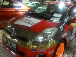 Toyota Yaris Lebih Stylish dengan Konsep Modifikasi Slalom