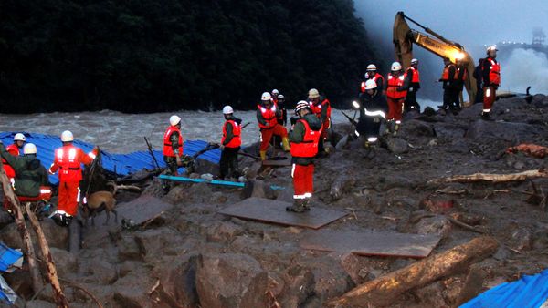 Tanah Longsor di China, 41 Orang Hilang