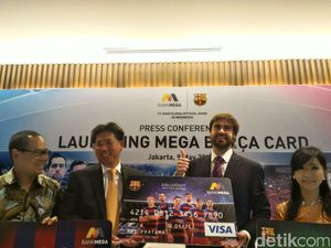Bank Mega Resmi Luncurkan Kartu Mega Barca