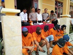 7 Orang Termasuk Wanita dan Polisi Ditangkap di Langsa karena Jadi Kurir Ganja