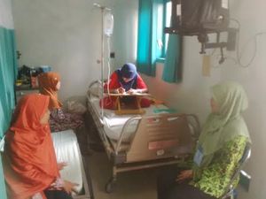 Terdiagnosa DB dan Thypus, Siswi Banyuwangi Ujian Nasional di Rumah Sakit