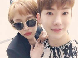 Adam Couple Ga In dan Jo Kwon Reuni di Belakang Panggung Musikal