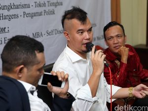 Ahmad Dhani Hadiri Diskusi Pilgub DKI Jakarta