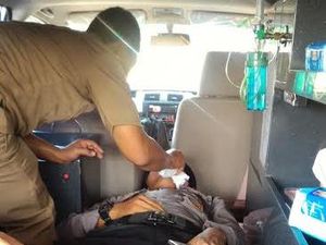 Rusuh di Dadap, Warga Blokir Jalan dan Polisi Terluka Terkena Lemparan Batu