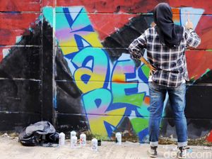 Hijab bukan Halangan buat Bomber Cewek