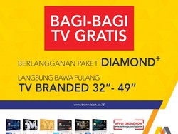 Ngapain beli TV kalau bisa Gratis! Langsung ke Transmart Carrefour saja