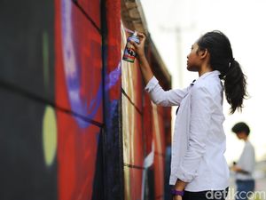 Dari Grafiti, Pendiri Ladies on Wall Diundang ke Festival se-Asia Tenggara
