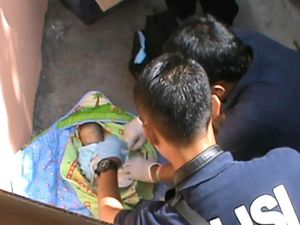 Sesosok Mayat Bayi Ditemukan di Belakang Gedung SMK di Pondok Kopi