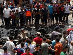 Total Korban Bom Bunuh Diri di Baghdad Capai 80 Orang