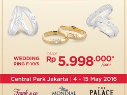 Mahakarya Perhiasan Berlian Dipamerkan di Central Park Jakarta