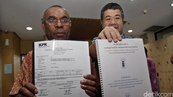 Eks Wakil Bupati Fakfak Laporkan Bupati Fakfak ke KPK