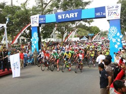 Tanjakan Kawah Ijen Jadi Tantangan Berat di Etape Keempat