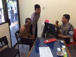 Ini Kronologi Penangkapan Pria Wajahnya Penuh Tato Spesialis Penodong Sopir Truk di Tol