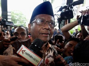 Jadi Khatib Salat Jumat, Mahfud MD Sempat Singgung soal HMI dan Saut
