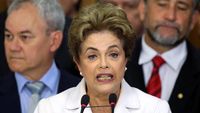 Dilma Rousseff Sampaikan Pidato Terakhir