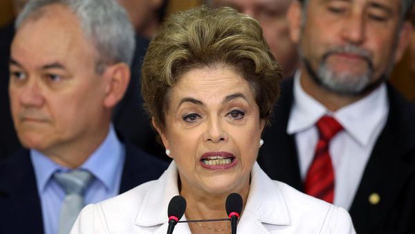 Dilma Rousseff Sampaikan Pidato Terakhir