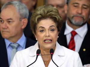 Dilma Rousseff Sampaikan Pidato Terakhir
