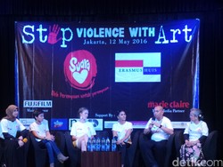 Kampanye dan Project Seni Nova Eliza Lewat Stop Violence with Art