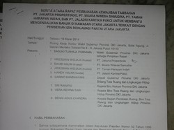 Ahok Sebut Perjanjian Preman dengan Pengembang atas Kesepakatan bersama