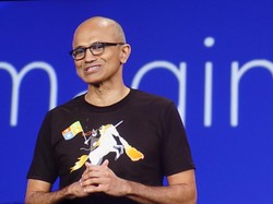 Ditunggu Jadwal Ketat, CEO Microsoft Sempat Temui Jokowi?