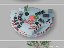 Inilah Gambar Taman Aspirasi untuk Pendemo yang Ditargetkan Selesai Juni