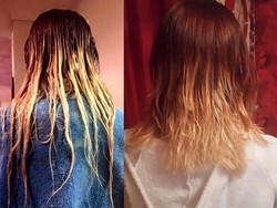 Rambut Remaja Ini Rontok dan Terbakar Setelah Cat Ombre