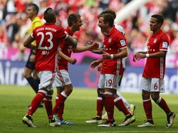 Kemenangan atas Hannover Tandai Pesta Bayern di Allianz Arena