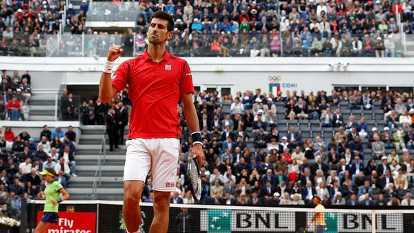 Kalahkan Nadal, Djokovic ke Semifinal Roma Masters