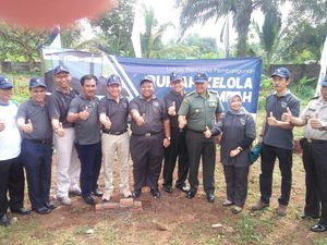 Gelar Program Bina Desa di Situ Cilangkap, BI Bangun Rumah Kelola Sampah