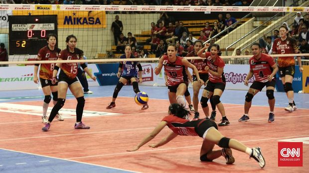 Ilustrasi Proliga.CNN Indonesia.