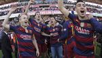 Kalahkan Granada, Barca Raih Titel La Liga