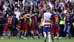 Kalahkan Granada, Barca Raih Titel La Liga