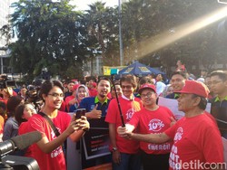 Sudirman Said Jadi Incaran Selfie di Car Free Day