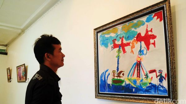 Pameran Tunggal Lukisan Anak Cerita Rupa