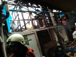 Penyebab Rumah Terbakar di Taman Sari Jakbar Diduga Korsleting Listrik