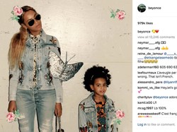 Beyonce dan Putrinya Kembaran Pakai Jaket Gucci Seharga Puluhan Juta Rupiah