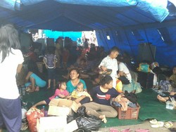 Kebakaran di Tamansari, 800 Jiwa Mengungsi di SMK 35