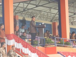 Hadiri Apel Bela Negara di Bojonegoro, JK: Kita Dihargai kalau Kuat