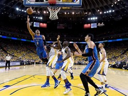 Thunder Rebut Gim Pertama Usai Berjaya di Markas Warriors