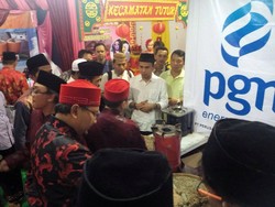 Pesantren di Jatim Beralih dari LPG ke Kompor Biomassa PGN
